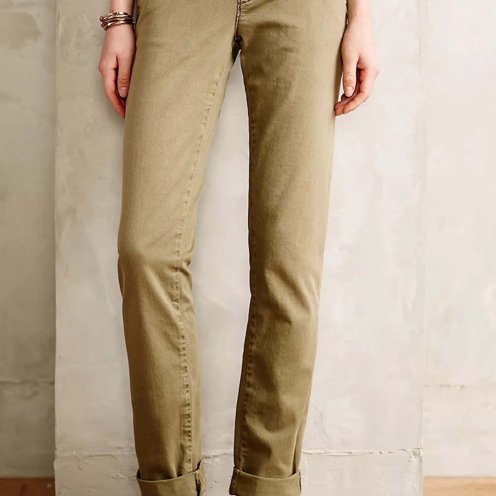 Pilcro and the Letterpress Hyphen Chinos Chino Pants Khaki Size 30